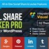 Social Share & Locker Pro Wordpress Plugin