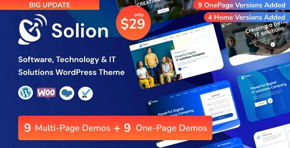 Solion – IT Solutions & Services WordPress