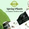 Spring Plants - Gardening & Houseplants WordPress Theme