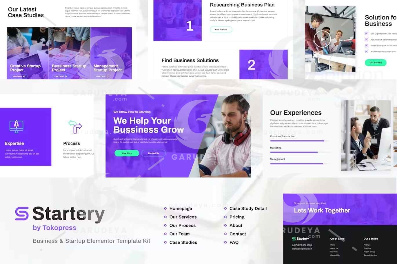 Startery – SaaS & Startup Elementor Template Kit