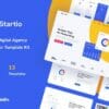 Startio - Saas & Digital Agency Elementor Template Kit