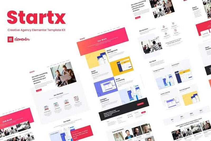 Startx – Creative Agency Elementor Template Kit