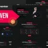 Steven - Dark CV Portfolio Resume Elementor Template Kit