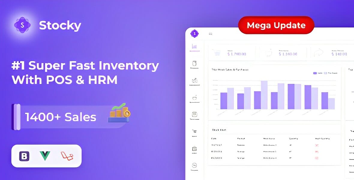 Stocky – POS with Inventory Management & HRM