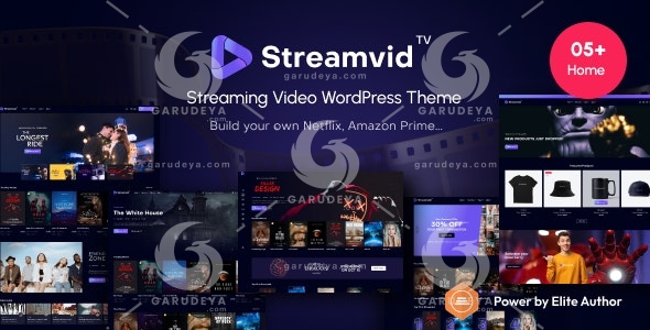 StreamVid – Streaming Video WordPress Theme