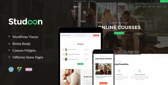 Studeon | An Education Center & Training Courses WordPress Theme