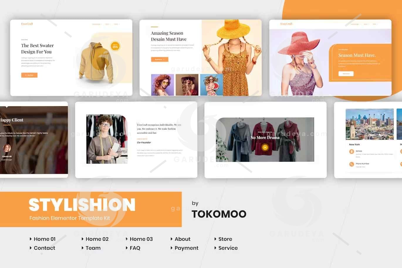 Stylishion | Fashion Store Elementor Pro Template Kit