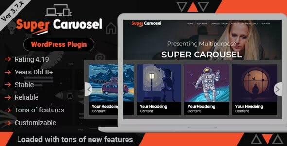 Super Carousel WordPress Plugin