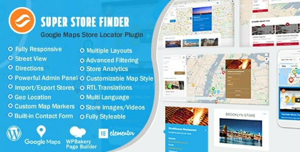 Super Store Finder for WordPress (Google Maps Store Locator)