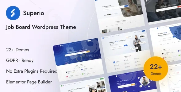 Superio – Job Board WordPress Theme