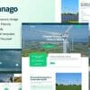 Tanago - Green Renewable Energy Elementor Template Kit