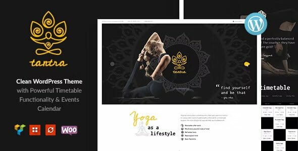 Tantra A Yoga Studio and Fitness Club WordPress Theme