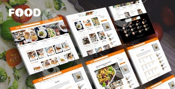 Tasty Food - Recipes & Blog WordPress Theme