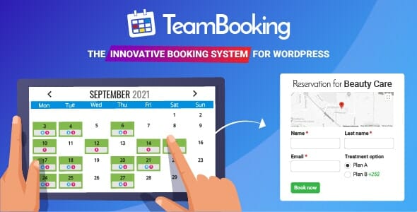 Team Booking - WordPress Booking and Appointment Scheduling System