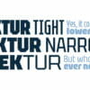 Tektur Font