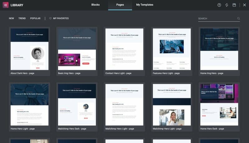 Template Hero - Store and Sell Page Template and Block Designs