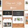 Temy and Kifty Wedding Template Kit