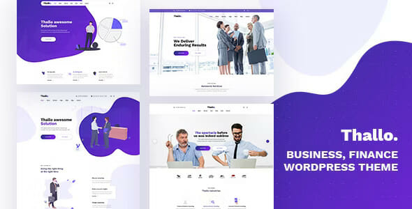 Thallo – Consulting & Finance WordPress Theme