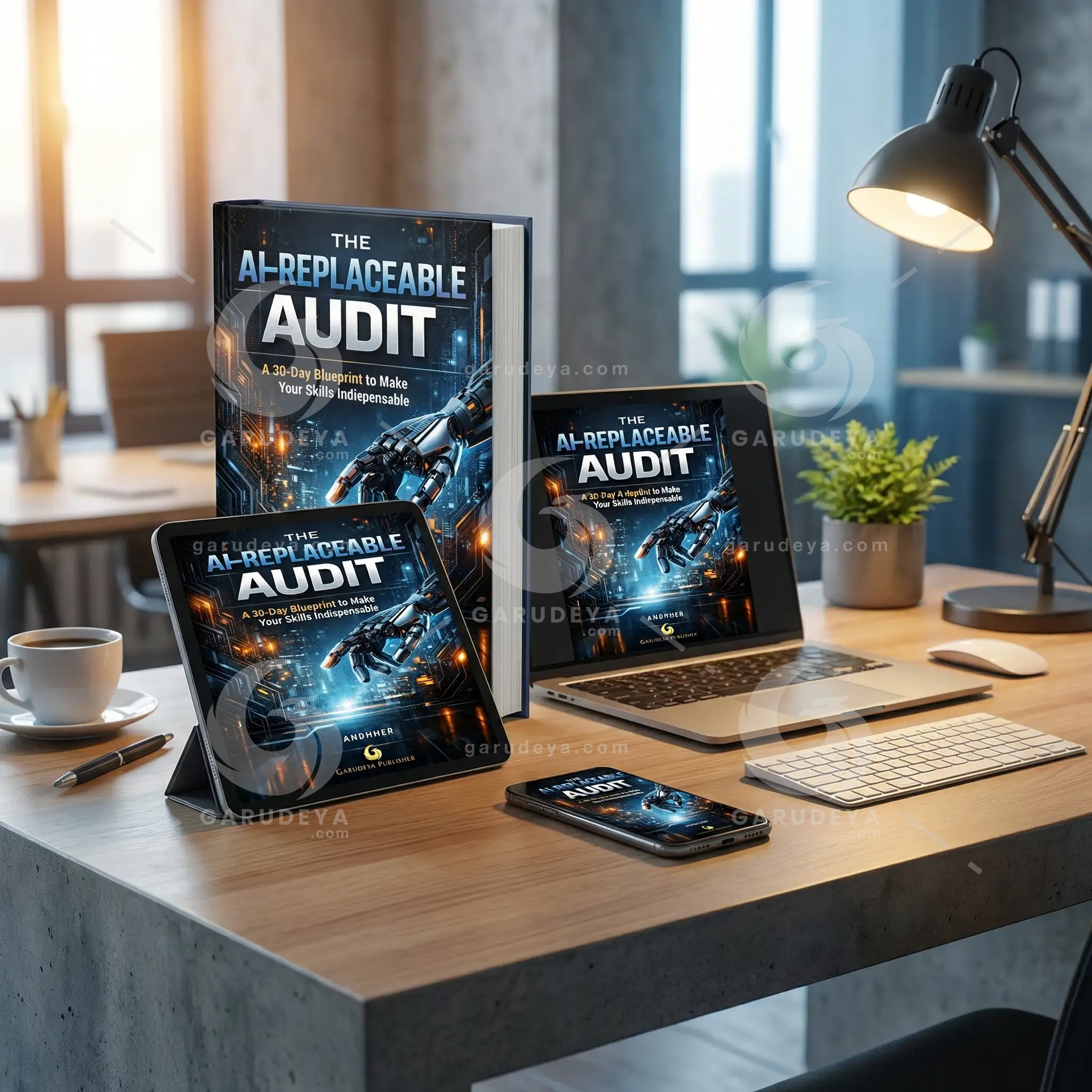 The AI-Replaceable Audit : A 30-Day Blueprint to Make Your Skills Indispensable