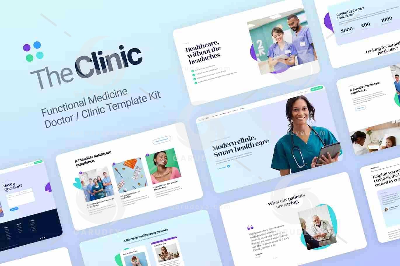 The Clinic – Health & Medical Elementor Template Kit