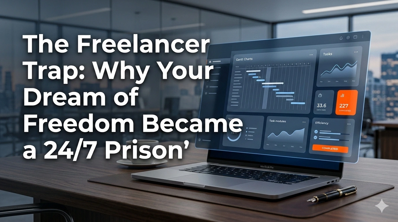 The Freelancer Trap: Why Your Dream of Freedom Became a 24/7 Prison