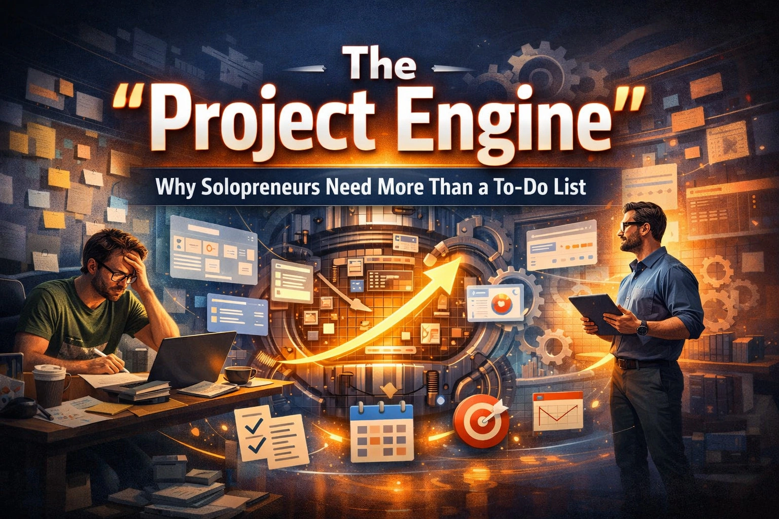 The Project Engine: Why Solopreneurs Need More Than a To-Do List