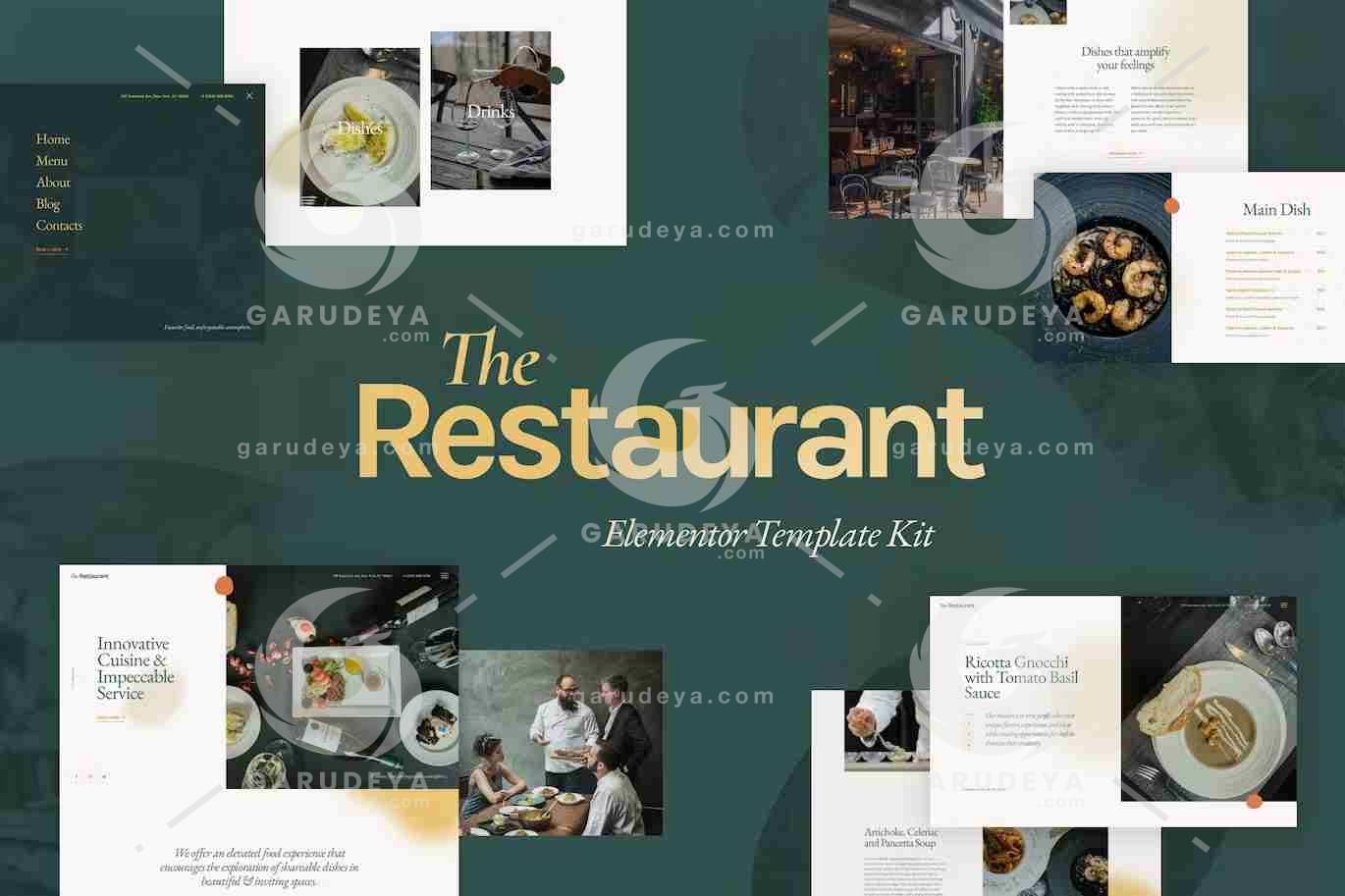 The Restaurant - Elementor Template Kit