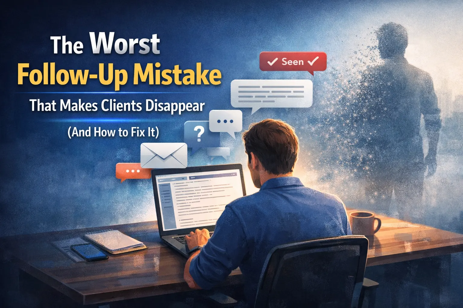 The worst follow-up mistake that makes clients disappear