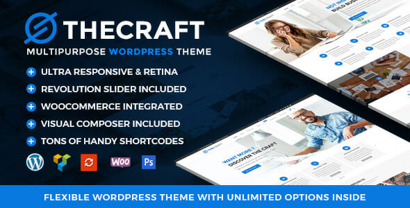 TheCraft | Responsive Multipurpose WordPress Theme