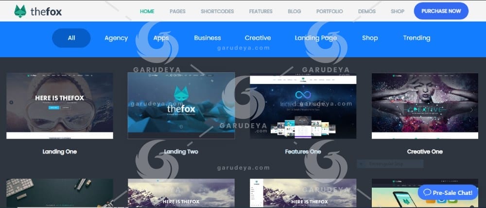 TheFox _ Responsive Multi-Purpose WordPress Theme Home