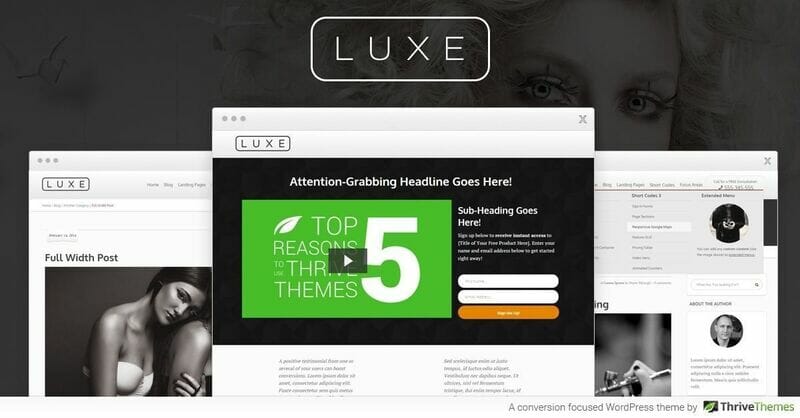 Thrive Themes Luxe Theme