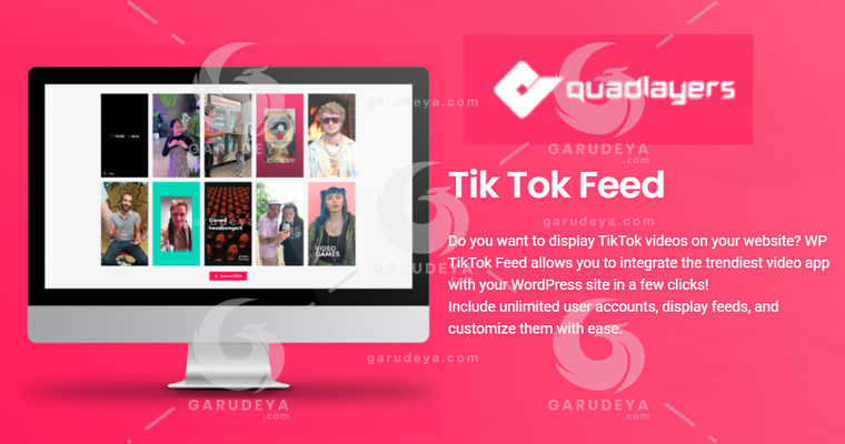 TikTok Feed PRO by Quadlayers