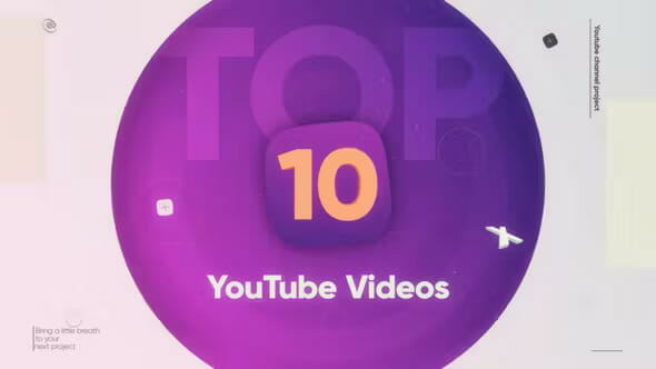 Top 10 Youtube videos – Videohive 23073268