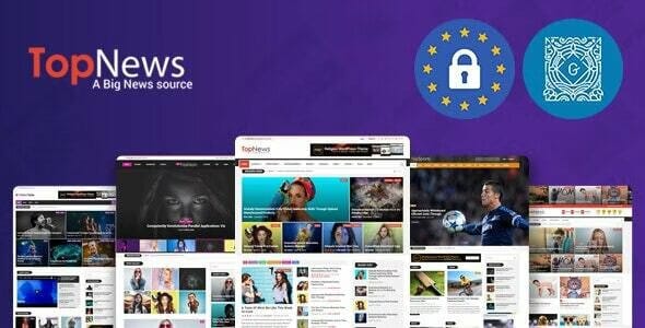 TopNews – News Magazine Newspaper Blog Viral & Buzz WordPress Theme