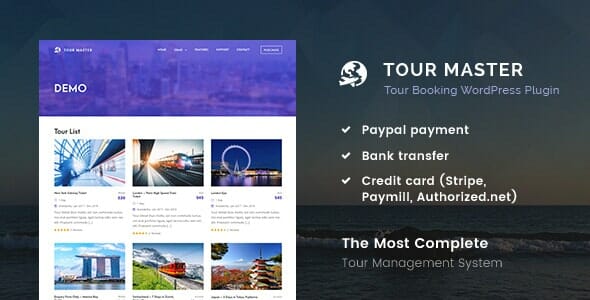 Tour Master – Tour Booking, Travel, Hotel