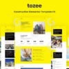 Tozee - Construction Elementor Template Kit