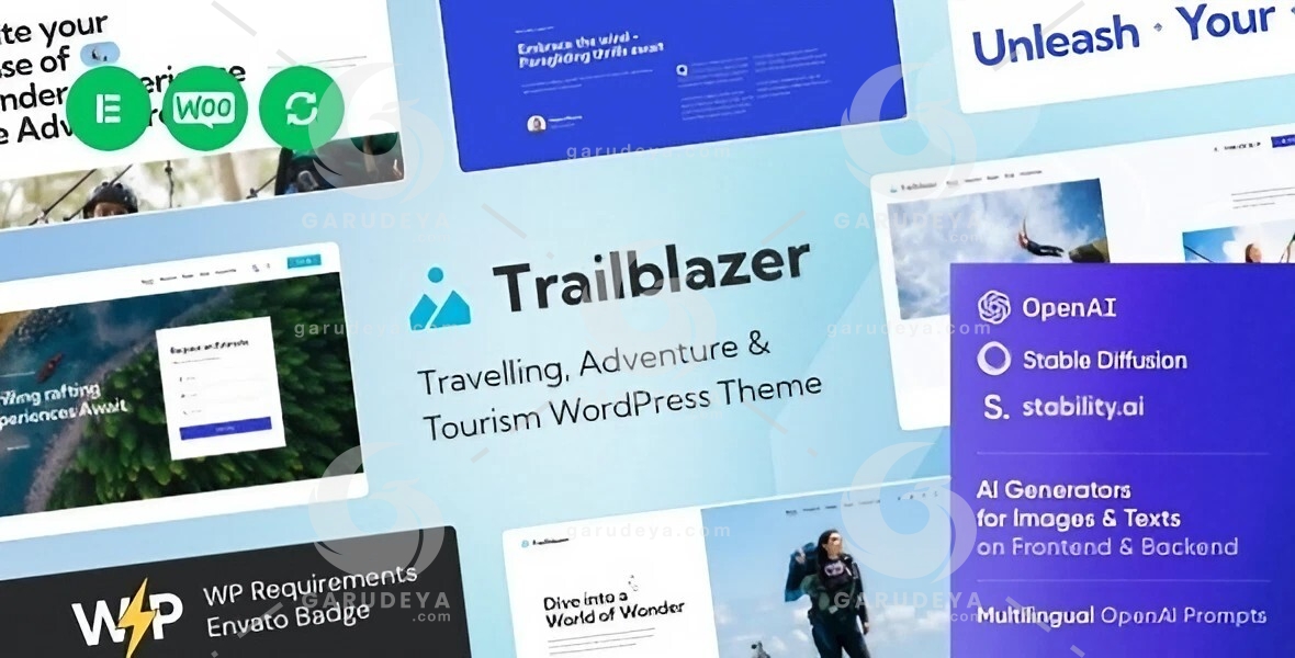 Trailblazer – Travel Theme + AI