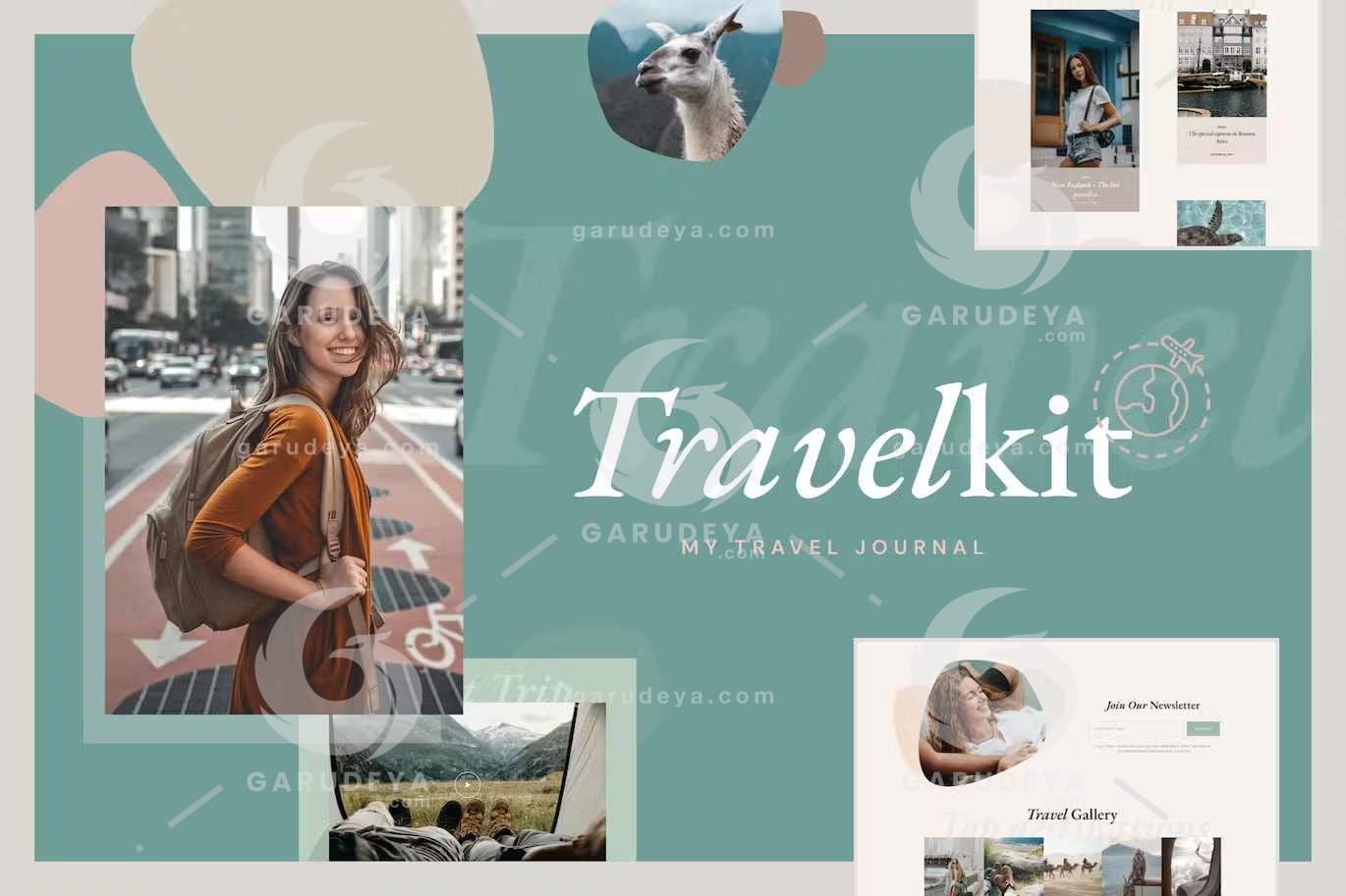 TravelKit – Journal & Blog Template Kit for Elementor