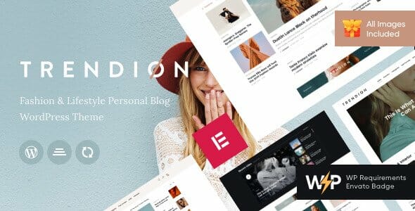 Trendion | A Personal Lifestyle Blog and Magazine WordPress Theme