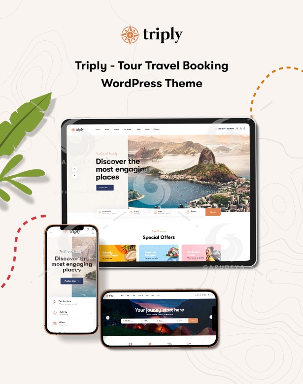 Triply - Tour Booking WordPress Theme