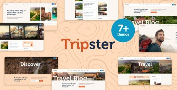 Tripster Theme Travel and Lifestyle Blog