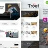 Troof – Roofing Service Elementor Template Kit