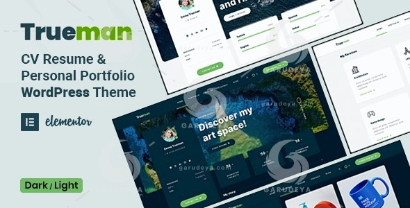 Trueman – Resume WordPress Theme