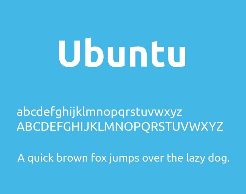 Ubuntu Font