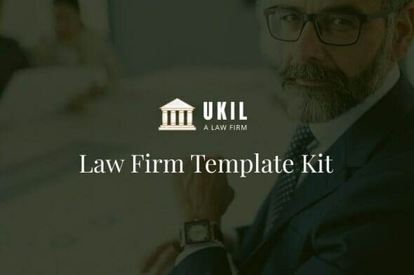 Ukil – Law Firm Elementor Template Kit