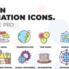 Union & Headquarter - MOGRT Icons VideoHive 36927693