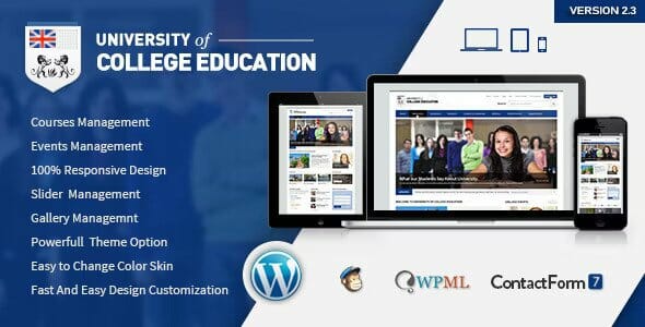 University - Education Responsive WordPress Theme