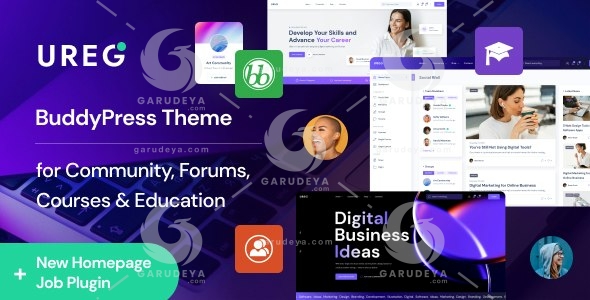 Ureg – BuddyPress & Community WordPress Theme