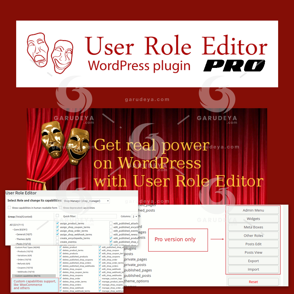 User Role Editor Pro