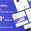 Uzino - Startup App Elementor Template Kit